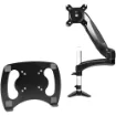 Picture of Startech.Com Desk Mount Laptop Arm - Full Motion Articulating Arm for Laptop or Single 34" Monitor - Vesa Mount Laptop Tray Bracket - Ergonomic Adjustable Notebook Stand - Desk-Clamp - ARMUNONB1