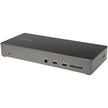 Picture of Startech.Com Usb C Dock - Triple 4K Monitor Usb Type-C Docking Station - 100W Power Delivery - Dp 1.4 Alt Mode & Dsc, 2x Displayport 1.4/Hdmi 2.0 - 6xUSB (2x 10Gbps) - Windows/Chrome - Dk31c2dhspdue