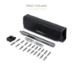 Picture of Startech.Com 20-Bit Electric Precision Screwdriver Set - Portable/Mini Battery Powered Bit Driver Kit for Electronic, Laptop, Computer, Tablet & Phone Repairs - Magnetic - Cordless - CTK20PCEDRIVE
