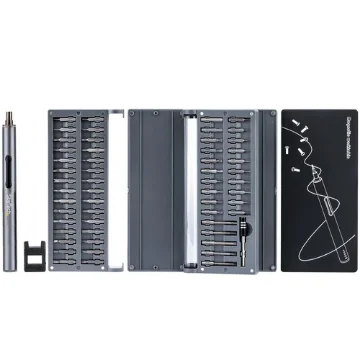 Picture of Startech.Com 55-Bit Electric Precision Screwdriver Set - Portable Cordless Battery Powered Bit Driver Kit for Electronic, Laptop, Computers, Tablet & Phone Repairs - Magnetic Work Pad - CTK55PCEDRIVE