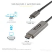Picture of Startech.Com 16ft (5m) Usb C To Hdmi Cable 4K 60Hz W/ HDR10 - Ultra Hd Usb Type-C To 4K Hdmi 2.0b Video Adapter Cable - Usb-C To Hdmi Hdr Monitor/Display Converter - Dp 1.4 Alt Mode HBR3 - Cdp2hdmm5mh