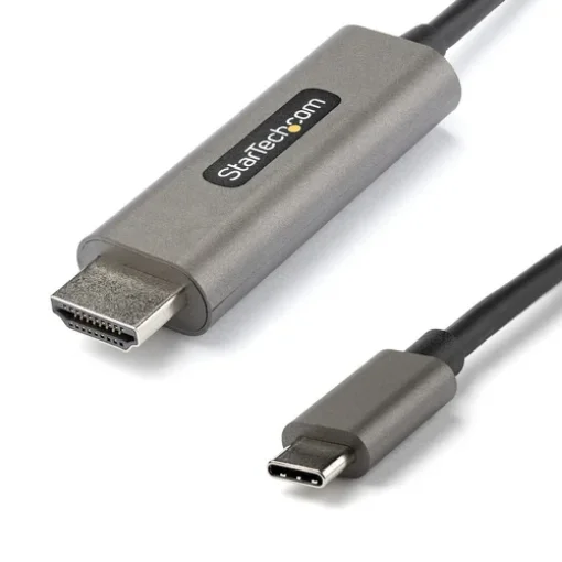 Picture of Startech.Com 10ft (3m) Usb C To Hdmi Cable 4K 60Hz w/HDR10 - Ultra Hd Usb Type-C To 4K Hdmi 2.0b Video Adapter Cable - Usb-C To Hdmi Hdr Monitor/Display Converter - Dp 1.4 Alt Mode HBR3 - Cdp2hdmm3mh