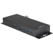 Picture of Startech.Com 4 Port Usb C Hub 10Gbps - Metal Industrial Usb Type-C Hub W/ 3xUSB-A & 1xUSB-C - Esd & Surge Protection - Usb-C or Usb-A Host - Self-Powered Mountable Usb 3.2/3.1 Gen 2 Hub~4-Port Usb C Hub 10Gbps - Metal Industrial Usb Type-C Hub W/ 3xUSB-A & 1xUSB-C - Esd & Surge Protection - Usb-C or Usb-A Host - Self-Powered Mountable Usb 3.2 Gen 2 Hub - Hb31c3a1cme