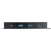 Picture of Startech.Com 4 Port Usb C Hub 10Gbps - Metal Industrial Usb Type-C Hub W/ 3xUSB-A & 1xUSB-C - Esd & Surge Protection - Usb-C or Usb-A Host - Self-Powered Mountable Usb 3.2/3.1 Gen 2 Hub~4-Port Usb C Hub 10Gbps - Metal Industrial Usb Type-C Hub W/ 3xUSB-A & 1xUSB-C - Esd & Surge Protection - Usb-C or Usb-A Host - Self-Powered Mountable Usb 3.2 Gen 2 Hub - Hb31c3a1cme