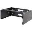 Picture of Startech.Com 4U Wall Mount Network Rack - 14 Inch Deep (Low Profile) - 19" Patch Panel Bracket for Shallow Server and It Equipment, Network Switches - 44lbs/20kg Weight Capacity, Black - WALLMOUNT4