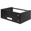 Picture of Startech.Com 4U Wall Mount Network Rack - 14 Inch Deep (Low Profile) - 19" Patch Panel Bracket for Shallow Server and It Equipment, Network Switches - 44lbs/20kg Weight Capacity, Black - WALLMOUNT4