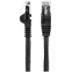 Picture of Startech.Com 5m CAT6 Ethernet Cable - Lszh (Low Smoke Zero Halogen) - 10 Gigabit 650MHz 100W Poe RJ45 10GbE Utp Network Patch Cord Snagless with Strain Relief - Black, Cat 6, Etl Verified, 24AWG - N6lpatch5mbk
