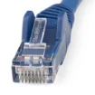 Picture of Startech.Com 5m CAT6 Ethernet Cable - Lszh (Low Smoke Zero Halogen) - 10 Gigabit 650MHz 100W Poe RJ45 10GbE Utp Network Patch Cord Snagless with Strain Relief - Blue, Cat 6, Etl Verified, 24AWG - N6lpatch5mbl