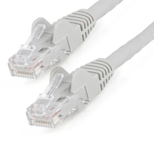 Picture of Startech.Com 2m CAT6 Ethernet Cable - Lszh (Low Smoke Zero Halogen) - 10 Gigabit 650MHz 100W Poe RJ45 10GbE Utp Network Patch Cord Snagless with Strain Relief - Grey, Cat 6, Etl Verified, 24AWG - N6lpatch2mgr