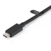 Picture of Startech.Com 3ft (1m) Usb-C Cable with Usb-A Adapter Dongle - Hybrid 2-In-1 Usb C Cable W/ Usb-A - Usb-C To Usb-C (10Gbps/100W Pd), Usb-A To Usb-C (5Gbps) - Ideal for Hybrid Docking Station - Usbccadp