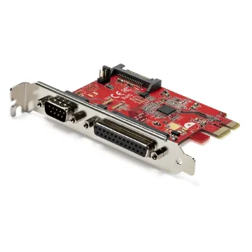 Picture of Startech.Com Pcie Card with Serial and Parallel Port - Pci Express Combo Adapter Card with 1x DB25 Parallel Port & 1x RS232 Serial Port - Expansion/Controller Card - Pcie Printer Card - Pex1s1p950