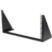 Picture of Startech.Com 5U Vertical Wall Mount Rack - 19in Low Profile Open Wall Mounting Bracket - Network/Server Room/Data/Av/It/Patch Panel/Communication/Computer Equipment - W/ Cage Nuts/Screws - RK519WALLV