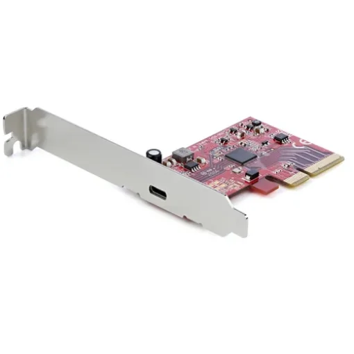 Picture of Startech.Com 1-Port Usb 3.2 Gen 2x2 Pcie Card, Usb-C 20Gbps Superspeed Pci Express 3.0 x4 Controller Card, Usb Type-C Adapter Card, Data Only, Windows/Macos/Linux, Taa - PEXUSB321C