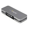Picture of Startech.Com 4 Port Usb C Hub - 3x USB-A/1x Usb-C - 5Gbps Usb 3.0 Type-C Hub (3.2/3.1 Gen 1) - Bus Powered - Portable Usb-C To Usb-A Adapter Hub - 28.5cm (11.2") Cable W/Cable Management~4 Port Usb C Hub - 3x USB-A/1x Usb-C - Usb 3.0 Type-C Hub - Usb 3.2 Gen 1 (5Gbps) - Bus Powered - Portable Usb-C To Usb-A Adapter Hub - 11.2" (28.5cm) Cable W/Cable Management - Hb30cm3a1cb
