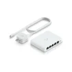 Picture of Ubiquiti Unifi Flex Mini 2.5G Managed 2.5G Ethernet (100/1000/2500) Power Over Ethernet (Poe) Desktop White - USW-FLEX-2.5G-5