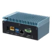 Picture of Shuttle Edge Pc SPCEL02 , Intel Celeron J6412, 1x Hdmi, 2x 2.5G Lan, 1x Com, Dio (4x In, 4x Out), 3x Usb, 2x M.2, 12-24V, 24/7 Permanent Operation, Fanless, Incl. Vesa & Din-Rail Mount - SPCEL02