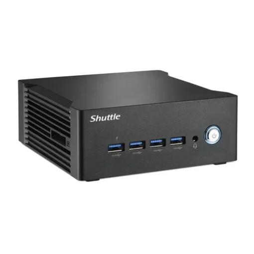 Picture of Shuttle Nano Pc Na10h7, Amd Ryzen™ 7-8845HS Apu, Radeon780M , 2xHDMI, 2xUSB-C 4.0(Dp), 2x2.5Gbit Lan, 24/7 Permanent Operation, Incl. Vesa - Na10h7