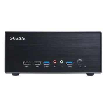 Picture of Shuttle Xpс Slim Xpc Slim Barebone Xh610g2 - S1700, Intel H610, 1xDP, 2xHDMI, 2 Pcie Slots (1x 16X & 1x X1), 2x Intel Lan (1G + 2.5G), 8x Usb, 1x 2.5", 3x M.2, 24/7 Permanent Operation - Xh610g2