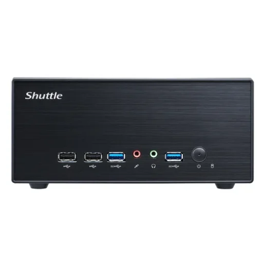Picture of Shuttle Xpс Slim Xpc Slim Barebone Xh610g2 - S1700, Intel H610, 1xDP, 2xHDMI, 2 Pcie Slots (1x 16X & 1x X1), 2x Intel Lan (1G + 2.5G), 8x Usb, 1x 2.5", 3x M.2, 24/7 Permanent Operation - Xh610g2