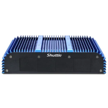 Picture of Shuttle BPCAL02-i5 Industrial Box-Pc, Core i5-1235U , 2x So-Dimm, 2x Lan, 1x Com, 1xHDMI,4x Usb, Fanless, 24/7 Permanent Operation - BPCAL02-I5