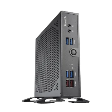 Picture of Shuttle Xpc Slim Barebone Ds50u5, i5-1335U, 2x Lan (1x 2.5Gbit ,1x 1Gbit), 1xCOM,1xHDMI,1xDP, 1x Vga, Fanless, 24/7 Permanent Operation - Ds50u5