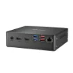 Picture of Shuttle Xpc Nano Pc Nc40u7, Intel Core i7-1255U, 1x Hdmi, 1x DP,1xUSB-C/DP, 6x USB3.2, 1x 2.5" Bay, 2x M.2, 1x Lan, Raid, 24/7 Permanent Operation, Incl. Vesa & Stand - Nc40u7