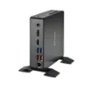 Picture of Shuttle Xpc Nano Pc Nc40u7, Intel Core i7-1255U, 1x Hdmi, 1x DP,1xUSB-C/DP, 6x USB3.2, 1x 2.5" Bay, 2x M.2, 1x Lan, Raid, 24/7 Permanent Operation, Incl. Vesa & Stand - Nc40u7