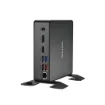 Picture of Shuttle Xpc Nano Pc NC40U, Intel Celeron 7305U, 1x Hdmi, 1x DP,1xUSB-C/DP, 6x USB3.2, 1x 2.5" Bay, 2x M.2, 1x Lan, Raid, 24/7 Permanent Operation, Incl. Vesa & Stand - NC40U