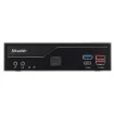 Picture of Shuttle Slim Pc Dh670v2 , S1700, 2x Hdmi, 2x Dp , 2x 2.5G Lan, 2x Com, 8x Usb, 1x 2.5", 2x M.2, 24/7 Permanent Operation, Incl. Vesa - Dh670v2