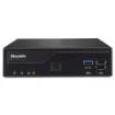 Picture of Shuttle Slim Pc DH610 , S1700, 1x Hdmi, 2x Dp , 1x 2.5", 2x M.2, 2x Lan (Intel 1G + 2.5G), 2x Com, 24/7 Permanent Operation, Incl. Vesa - DH610