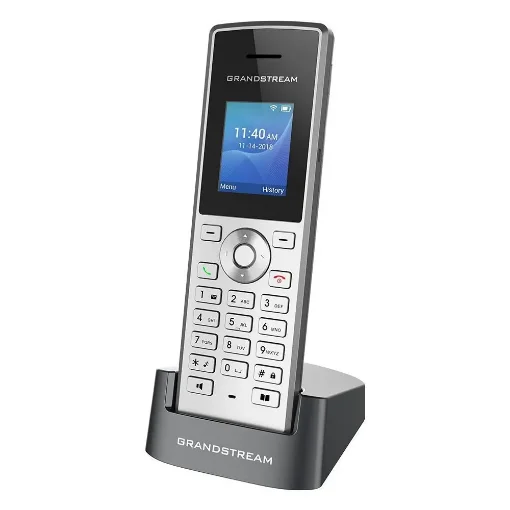 Picture of Grandstream - Basic Cordless Wi-Fi Ip Phone with Integrated Dual-Band 802.11A/B/G/N/AC  and 6-Hour Talk Time - WP810