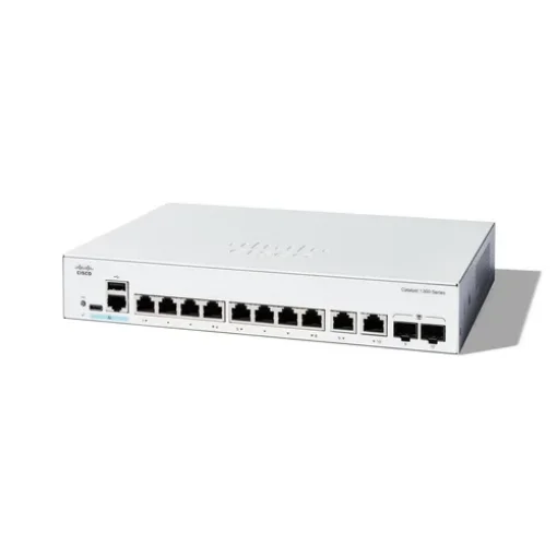 Picture of Cisco - Catalyst 1300 8-Port Ge, Ext Ps, 2X1g Combo - C1300-8T-E-2G