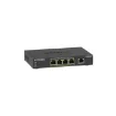 Picture of Netgear Gs305pv3 Unmanaged Gigabit Ethernet (10/100/1000) Power Over Ethernet (Poe) Black - GS305P-300EUS