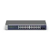 Picture of Netgear Gs724tv6 Managed L2+/L3 Gigabit Ethernet (10/100/1000) 1U Blue, Grey - GS724T-600EUS