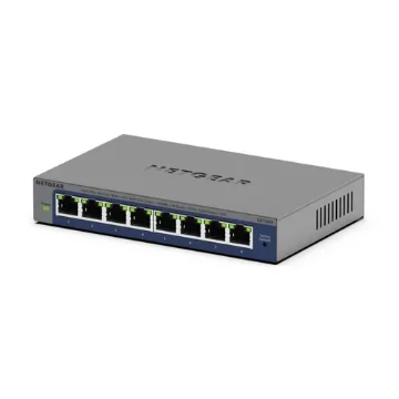 Picture of Netgear Gs108ev4 Unmanaged L2/L3 Gigabit Ethernet (10/100/1000) Grey - GS108E-400EUS