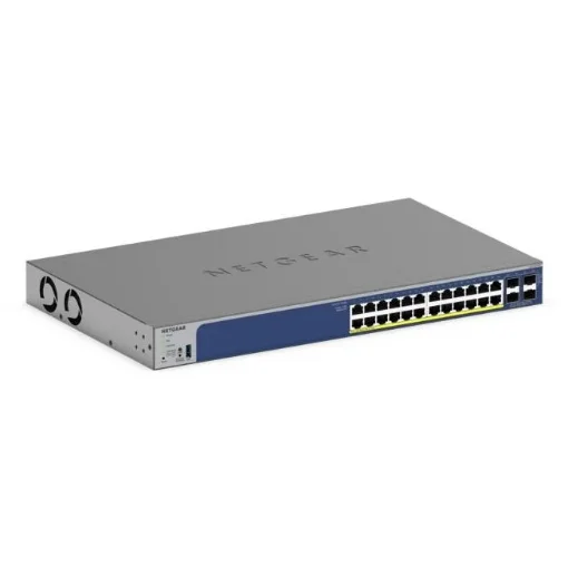 Picture of Netgear 28-Port Poe Gigabit/10G Stackable Smart Switch (GS728TXP) - GS728TXP-300EUS