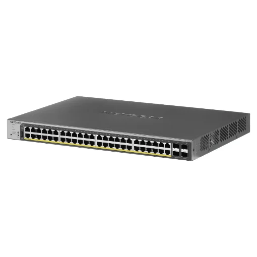 Picture of Netgear GS752TPP Managed L2/L3/L4 Gigabit Ethernet (10/100/1000) Power Over Ethernet (Poe) Grey - GS752TPP-300EUS