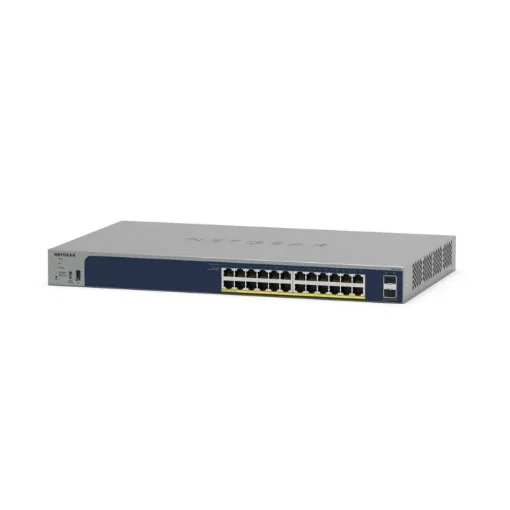 Picture of Netgear Gs724tpv3 Managed L2 Gigabit Ethernet (10/100/1000) Power Over Ethernet (Poe) Grey - GS724TPP-300EUS