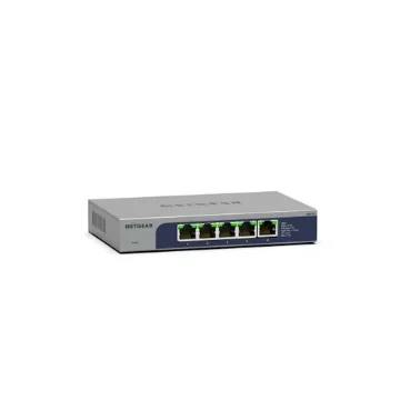 Picture of Netgear MS105-100EUS Network Switch Unmanaged 2.5G Ethernet (100/1000/2500) Power Over Ethernet (Poe) 1U - MS105-100EUS