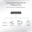 Picture of Netgear MS105-100EUS Network Switch Unmanaged 2.5G Ethernet (100/1000/2500) Power Over Ethernet (Poe) 1U - MS105-100EUS