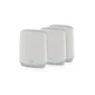 Picture of Netgear Orbi RBK763S Tri-Band (2.4 Ghz / 5 Ghz / 5 Ghz) Wi-Fi 6 (802.11ax) White 7 Internal - RBK763S-100EUS