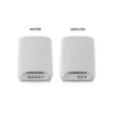 Picture of Netgear Orbi RBK763S Tri-Band (2.4 Ghz / 5 Ghz / 5 Ghz) Wi-Fi 6 (802.11ax) White 7 Internal - RBK763S-100EUS