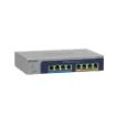 Picture of Netgear 8-Port Ultra60 Poe++ Multi-Gigabit (2.5G) Ethernet Plus Switch Managed L2/L3 2.5G Ethernet (100/1000/2500) Power Over Ethernet (Poe) Grey - MS108EUP-100EUS