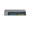 Picture of Netgear 8-Port Ultra60 Poe++ Multi-Gigabit (2.5G) Ethernet Plus Switch Managed L2/L3 2.5G Ethernet (100/1000/2500) Power Over Ethernet (Poe) Grey - MS108EUP-100EUS