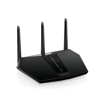 Picture of Netgear Nighthawk Ax/5-Stream AX2400 Wifi 6 Router (RAX30) Wireless Router Gigabit Ethernet Dual-Band (2.4 Ghz / 5 Ghz) Black - RAX30-100EUS