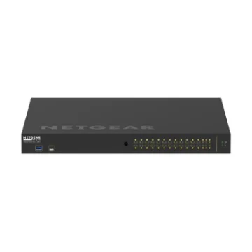Picture of Netgear M4250-26G4XF-PoE+ Managed L2/L3 Gigabit Ethernet (10/100/1000) Power Over Ethernet (Poe) 1U Black - GSM4230PX-100EUS