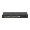 Picture of Netgear GSM4230P-100EUS Network Switch Managed L2/L3 Gigabit Ethernet (10/100/1000) Power Over Ethernet (Poe) 1U Black - GSM4230P-100EUS