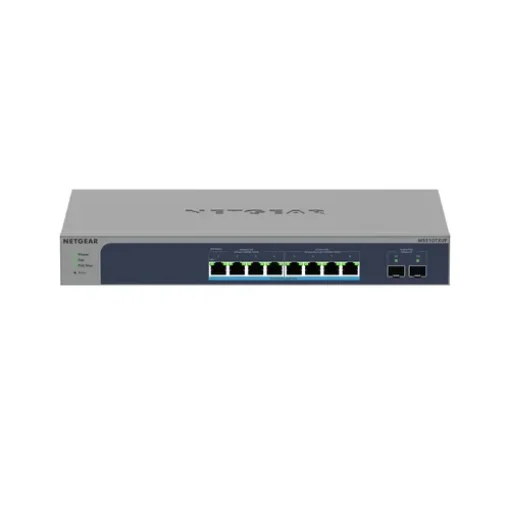 Picture of Netgear 8-Port Multi-Gigabit/10g Ethernet Ultra60 Poe++ Smart Managed Pro Switch with 2 Sfp+ Ports (MS510TXUP) - MS510TXUP-100EUS