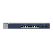 Picture of Netgear 8-Port Multi-Gigabit/10g Ethernet Smart Managed Pro Switch with 2 Sfp+ Ports (MS510TXM) - MS510TXM-100EUS