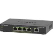 Picture of Netgear 5-Port Gigabit Ethernet High-Power Poe+ Plus Switch (GS305EPP) Managed L2/L3 Gigabit Ethernet (10/100/1000) Power Over Ethernet (Poe) Black - GS305EPP-100PES